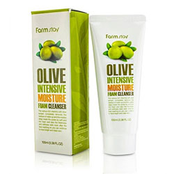 Farmstay Olive Intensive Moisture Foam Cleanser - Пенка для умывания 100 мл