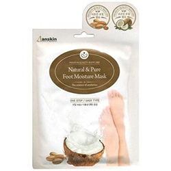 Anskin Natural and Pure Foot Moisture Mask - Маска для ног увлажняющая 16 г