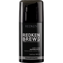 Redken Brews Work Hard Molding Past - Моделирующая паста 100 мл
