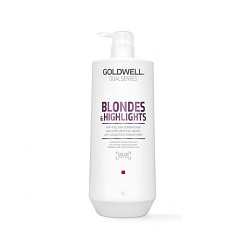 Goldwell Dualsenses Blondes and Highlights Anti-Yellow Conditioner - Кондиционер против желтизны для осветленных и мелированных волос 1000 мл