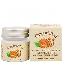 Organic Tai Eye Cream - Интенсивный лифтинг-крем для век против морщин «с экстрактом улитки» 30 мл