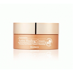 Deoproce Fermentation Active Healing Cream - Крем для лица питательный кислородный 100 г