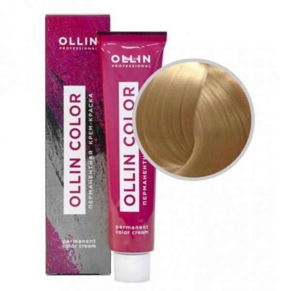 Ollin Professional Ollin Color - Перманентная крем-краска для волос 10/73 светлый блондин коричнево-золотистый 60 мл