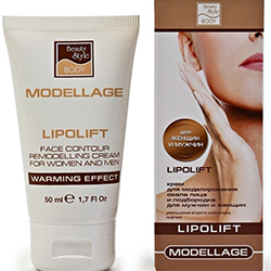  Beauty Style Modellage Lipolift - Крем для моделирования овала лица и подбородка для мужчин и женщин 150 мл