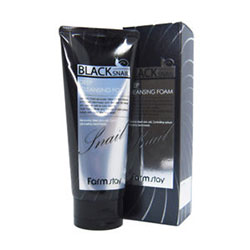 Farmstay Black Snail Deep Cleansing Foam - Пенка для умывания с экстрактом черной улитки 180 мл