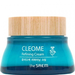 The Saem Cleome Refining Cream - Крем для лица с экстрактом клеомы 60 мл