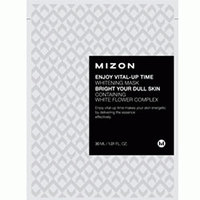 Mizon Enjoy Vital-Up Time Whitening Mask - Маска листовая для лица осветляющая с экстрактом лимона 30 мл 