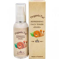 Organic Tai Face Toner - Освежающий тоник для лица «с экстрактом улитки» 60 мл