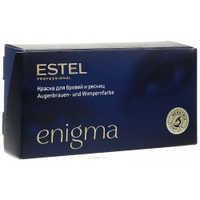 Estel Professional Enigma - Краска для бровей и ресниц иссиня-черный 40 мл