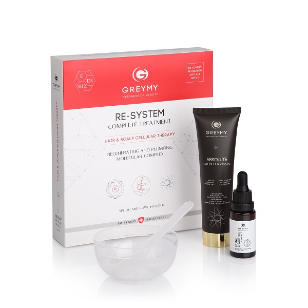 Greymy Professional Re-System Complete Treatment - Комплексная система для регенерации и восстановления волос 120 мл