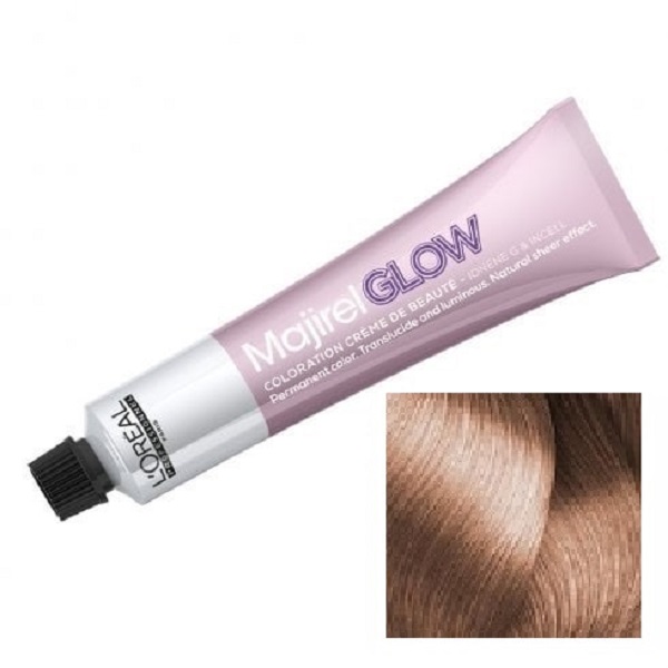 L'Oreal Professionnel Majirel Glow Light Base Iridescent - Полупрозрачный перманентный краситель 02 (для светлых баз) Воздушный поцелуй 50 мл