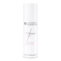 Janssen Cosmetics Platinum Care Eye Cream - Реструктурирующий крем для глаз с пептидами и коллоидной платиной 30 мл