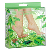  Beauty Style Gel Socks - Гелевые "носочки" увлажняющие с экстрактом зеленого чая