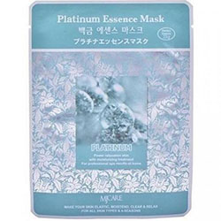 Mijin Cosmetics Essence Mask Platinum - Маска тканевая платина 23 г