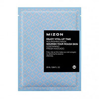 Mizon Enjoy Vital-Up Time Nourishing Mask - Маска листовая для лица питательная с экстрактом авокадо 25 мл 