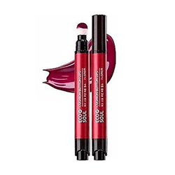 The Saem Lip Eco Soul Cushion Button Tint - Тинт для губ тон RD 02 4,1 г