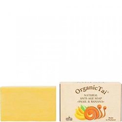 Organic Tai Soap - Натуральное антивозрастное мыло «с экстрактом улитки и банан» 100 г