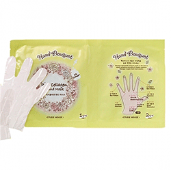 Etude House Hand Bouguet  Rich Collagen Hand Mask -  Маска для рук тканевая с коллагеном 16 гр