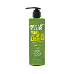 Secret Key So Fast Scalp Solution Shampoo - Шампунь укрепляющий с экстрактом зеленого чая 500 мл