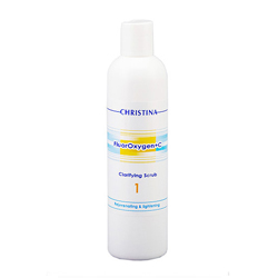 Christina FluorOxygen +C Clarifying Scrub - Очищающий скраб (шаг 1) 300 мл