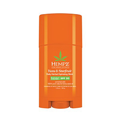 Hempz Yuzu and Starfruit Daily Herbal Hydrating Stick SPF 30 - Бальзам-стик солнцезащитный увлажняющий 45 г