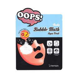 Berrisom Soda Bubble Mask Aqua - Маска-пилинг для увлажнения лица