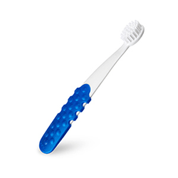 Radius Toothbrush Totz Plus - Щетка зубная детская (бело-синяя ручка)
