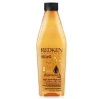 Redken Diamond Oil High Shine Shampoo - Шампунь-сияние для тусклых волос 300 мл 