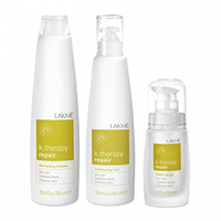 Lakme K.Therapy Repair Gift Pack - Набор для волос (шампунь 300 мл, флюид 300 мл, гель 30 мл)