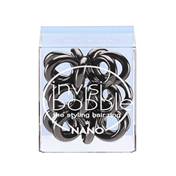 Invisibobble Nano True Black - Резинка для волос (черная)