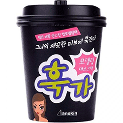 Anskin Cup Modeling Mask Pack Huckga Red - Маска альгинатная (маска+активатор+лопатка) для проблемной кожи красная 33 г