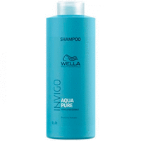 Wella Invigo Balance Aqua Pure - Очищающий шампунь для волос 1000 мл