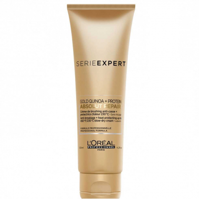 L'Oreal Professionnel Serie Expert Absolut Repair Gold Cream - Термозащитный крем для волос 125 мл