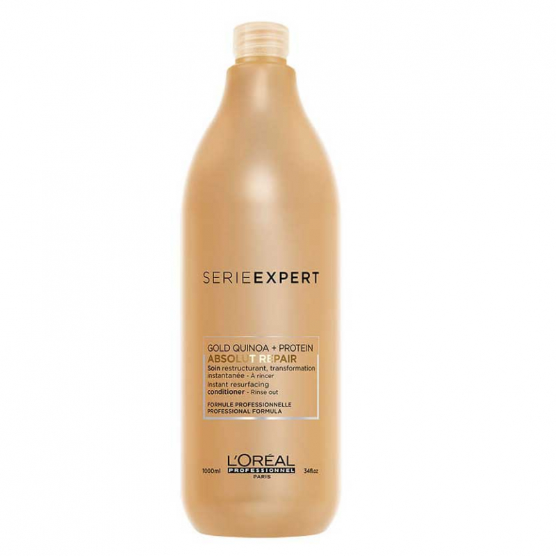 L'Oreal Professionnel Serie Expert Absolut Repair Gold Quinoa Conditioner - Смываемый уход для глубокого восстановления волос 1000 мл