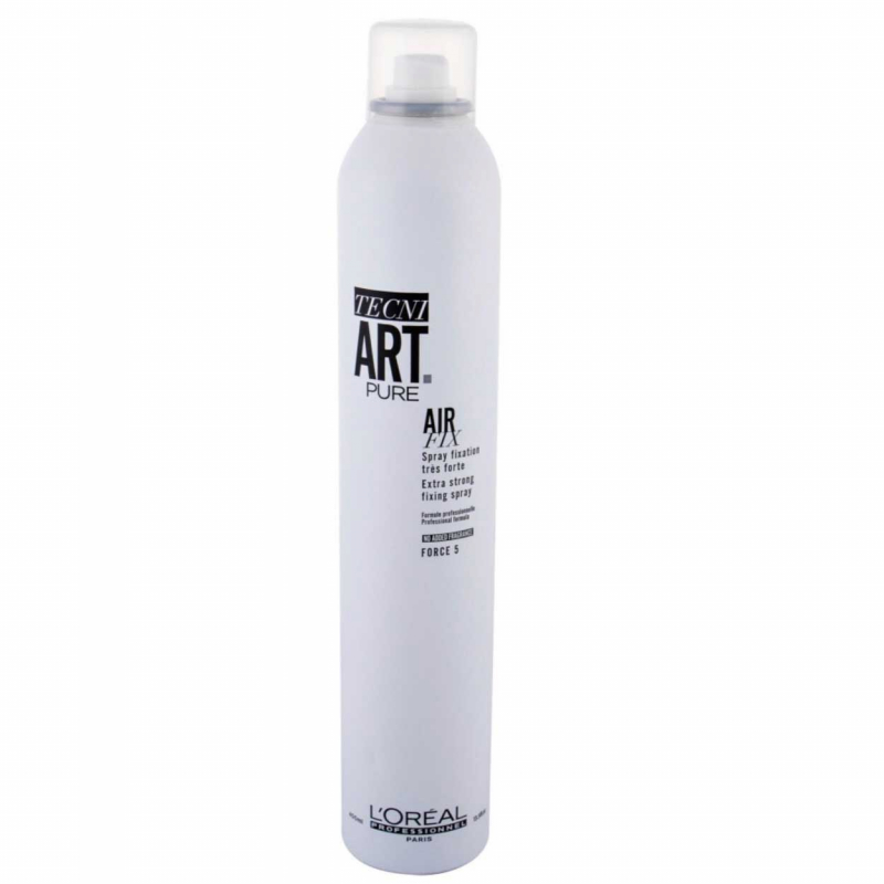 L'Oreal Professionnel TECNI.ART Air Fix Pure - Спрей моментальной фиксации с защитой от влаги и от уф-лучей фиксация 5 (без запаха) 400 мл