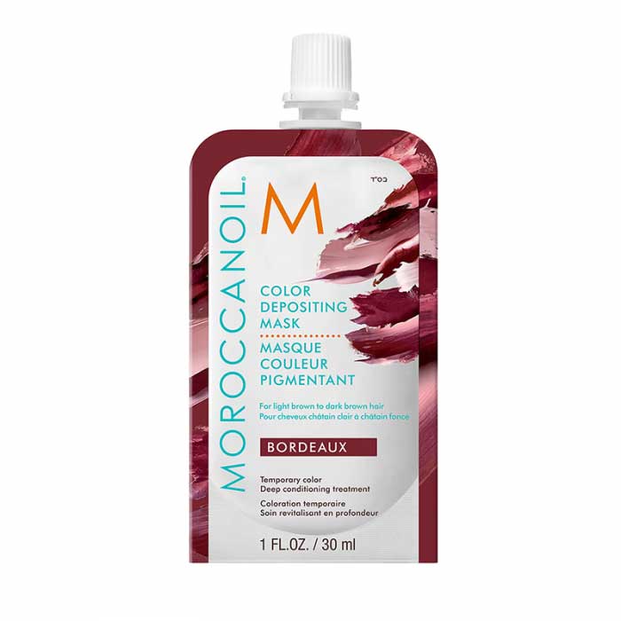 Moroccanoil Color Depositing Mask Bordeaux - Тонирующая маска (бордо) 30 мл