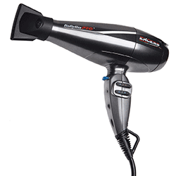  BaByliss Pro Excess - Фен серебряный 2600Вт, 2 насадки