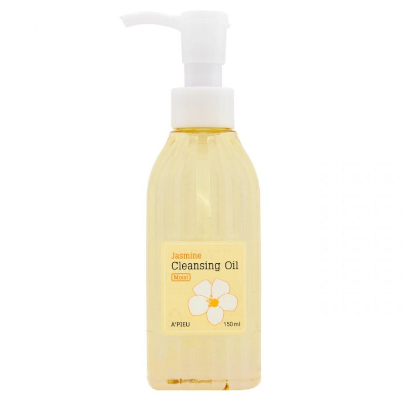 A'pieu Jasmine Cleansing Oil Moist - Масло гидрофильное для лица увлажнение150 мл