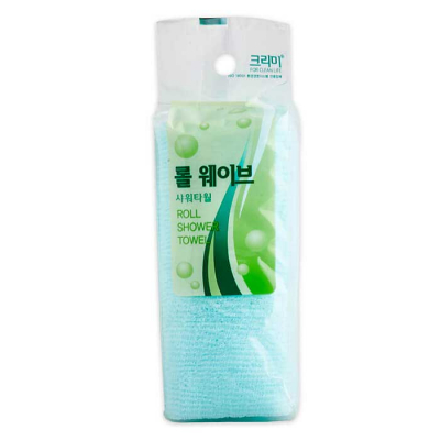 Sung Bo Cleamy Clean and Beauty Roll Wave Shower Towel - Мочалка для душа (28*95)