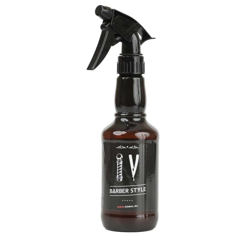 Dewal JC161 Barber Style - Распылитель пластиковый (коричневый) 350 мл