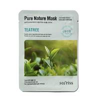 Anskin Secriss Pure Nature Mask Pack-Teatree - Маска для лица тканевая 25 мл