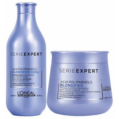 L'Oreal Professionnel Serie Expert Blondifier - Новогодний набор 2021 (шампунь 300 мл + маска 250 мл)