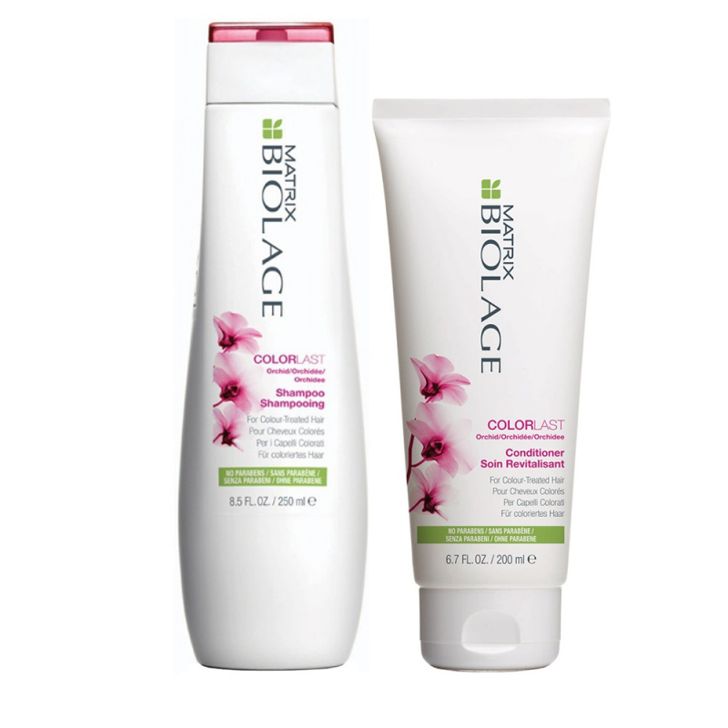 Matrix Biolage Colorlast - Новогодний набор для окрашенных волос (шампунь 250 мл, кондиционер 200 мл)