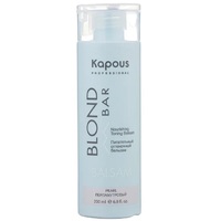 Kapous Blond Bar Nourishing Toning Balsam - Питательный оттеночный бальзам для оттенков блонд серии (перламутровый) 200 мл