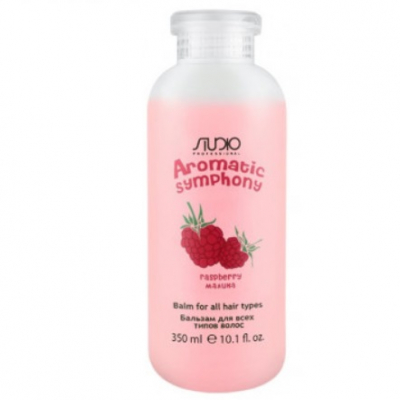 Kapous Studio Professional Aromatic Symphony Balm - Бальзам для всех типов волос «малина» 350 мл