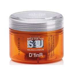 Alfaparf S4U D'finR Glossy Cream Wax - Глянцевый крем-воск для стайлинга 75 гр