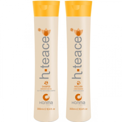 Honma Tokyo H-Teace - Набор для окрашенных волос (шампунь 1000 мл + маска-кондиционер 1000 мл)