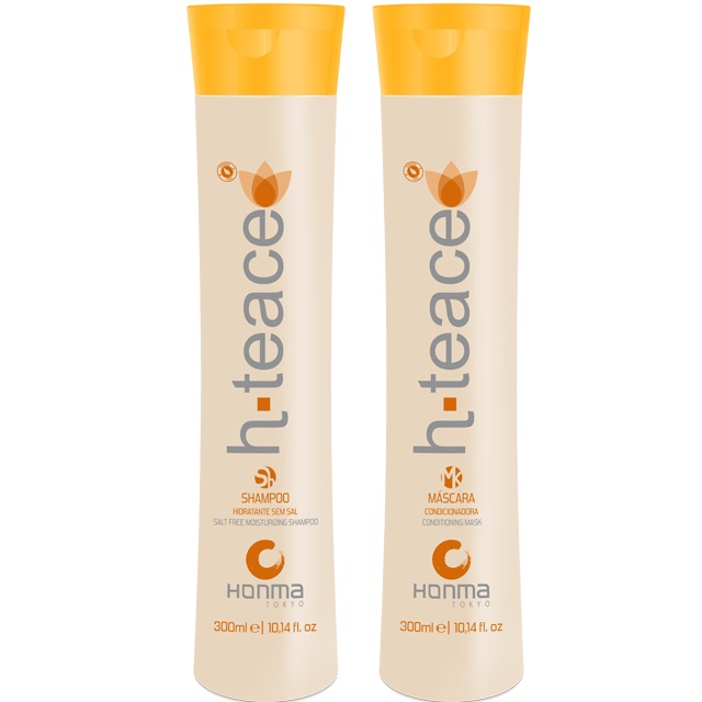 Honma Tokyo H-Teace - Набор для окрашенных волос (шампунь 300 мл + маска-кондиционер 300 мл)