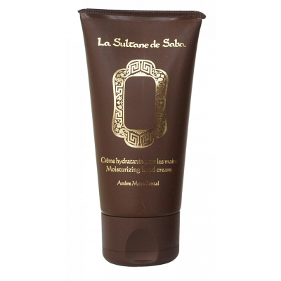 La Sultane De Saba Moisturizing Hand Cream Amber Musk Sandalwood - Крем для рук амбра, мускус и сантал 50 мл