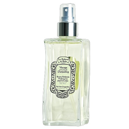La Sultane De Saba Moisturizing Body Mist Ginger Green Tea - Увлажняющая вода 200 мл